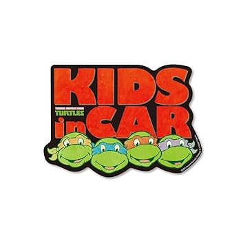 ミュータント　タートルズ　カード　ステッカー　未開封 Amazon.co.jp: ミュータント・タートルズ KIDS in CAR ブラック